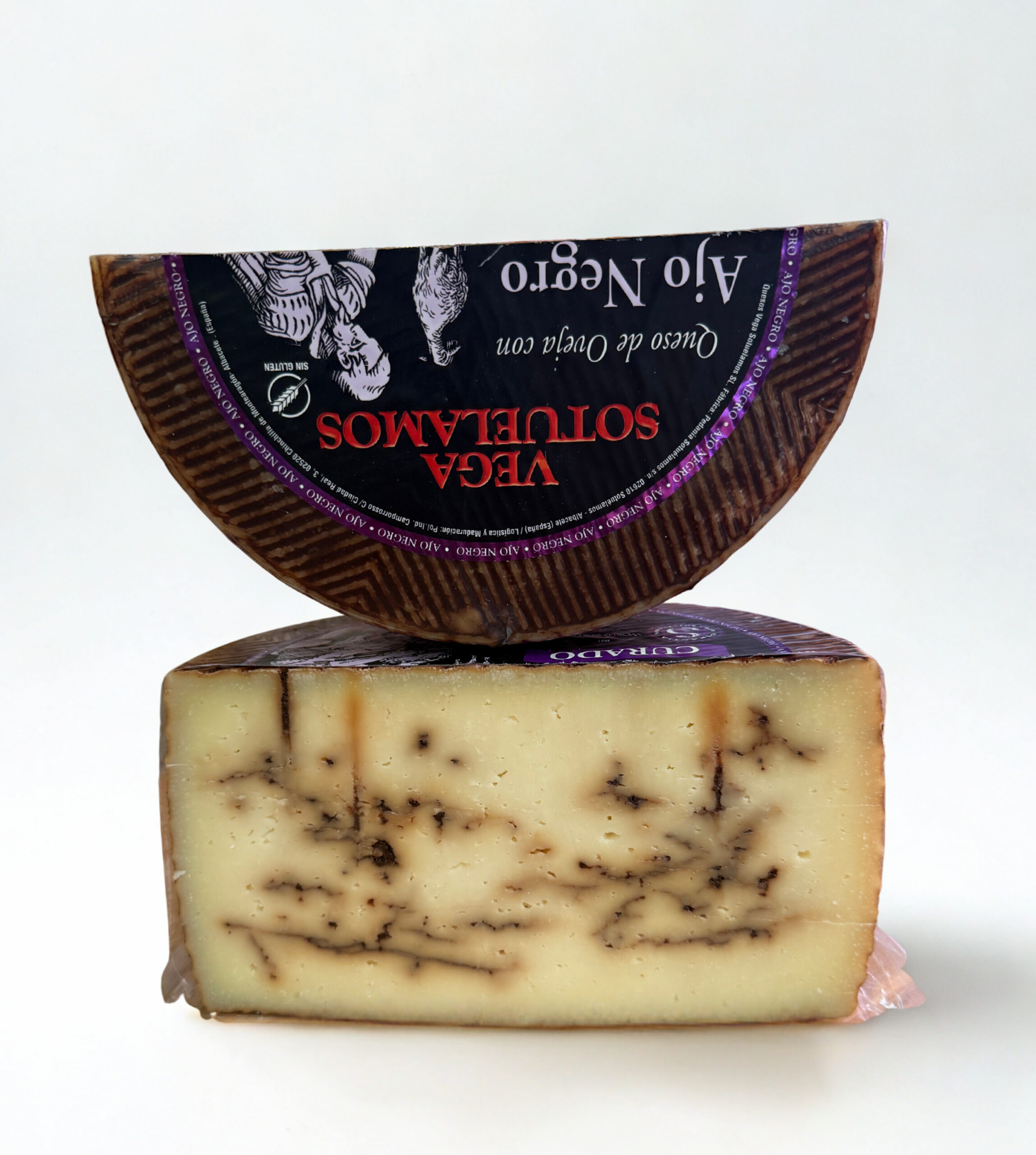 HISZPAŃSKI SER OWCZY Z CZARNYM CZOSNKIEM