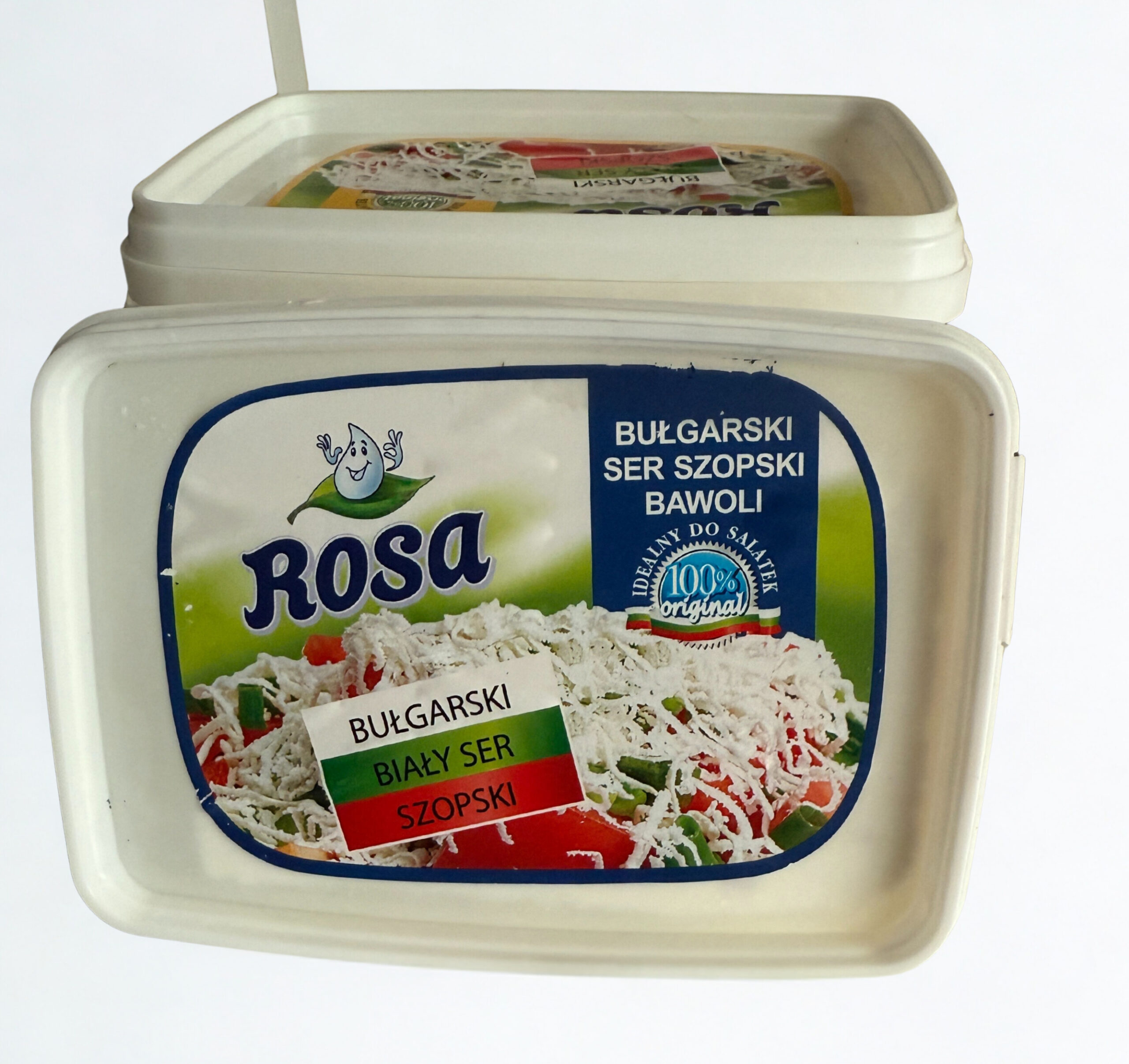 Ser Bułgarski Szopski z mleka Bawolego do słatek typu feta, 200g po odsączeniu