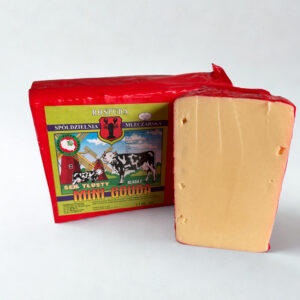 SER GOUDA Z CZYSTYCH TERENÓW PODLASIA DOLINA ROSPUDY naturalny