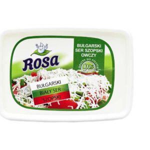 Ser Bułgarski Szopski z mleka Owczego do słatek typu feta, 200g po odsączeniu