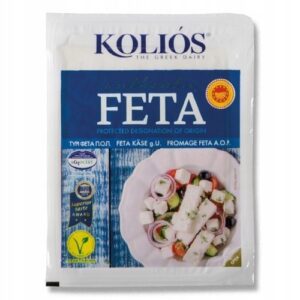 Oryginalna Grecka Feta Kolios- kostka 200g