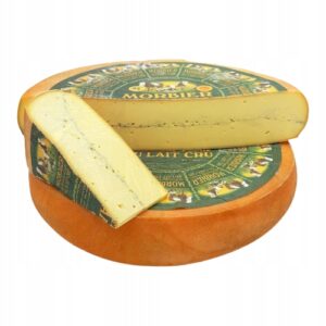 Francuski ser Morbier z popiołem