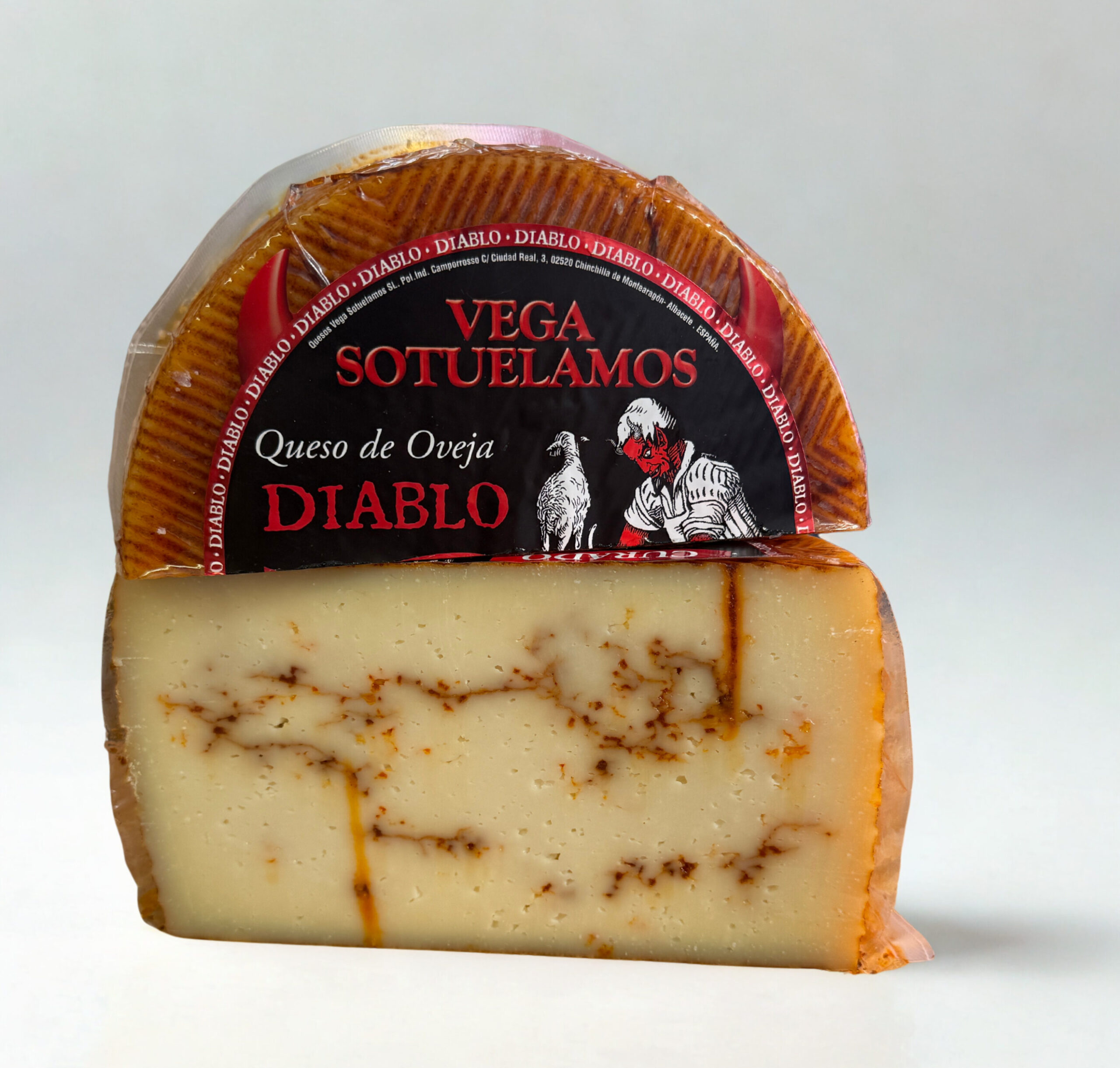 HISZPAŃSKI SER OWCZY DIABLO Z PAPRYCZKAMI CHILLI