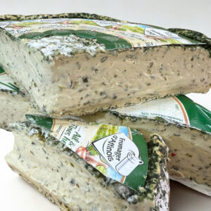 Francuski ser Fromager d'affinois z dodatkiem czosnku i ziół podwójnie kremowy typu Brie