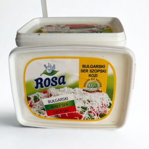 Ser Bułgarski Szopski z mleka Koziego do słatek typu feta, 200g po odsączeniu