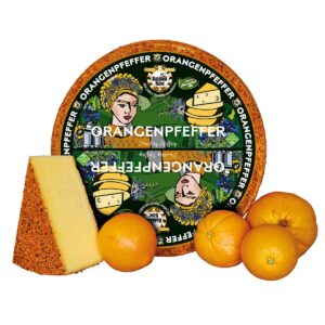 Baldauf Wildblumenkäse Niemiecki ser w pieprzu pomarańczowym