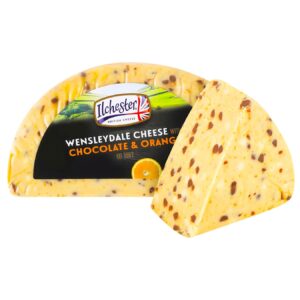 BRYTYJSKI Ser Wensleydale z pomarańczą i czekoladą