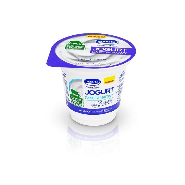 Maluta Jogurt śmietankowy bez laktozy 220 g