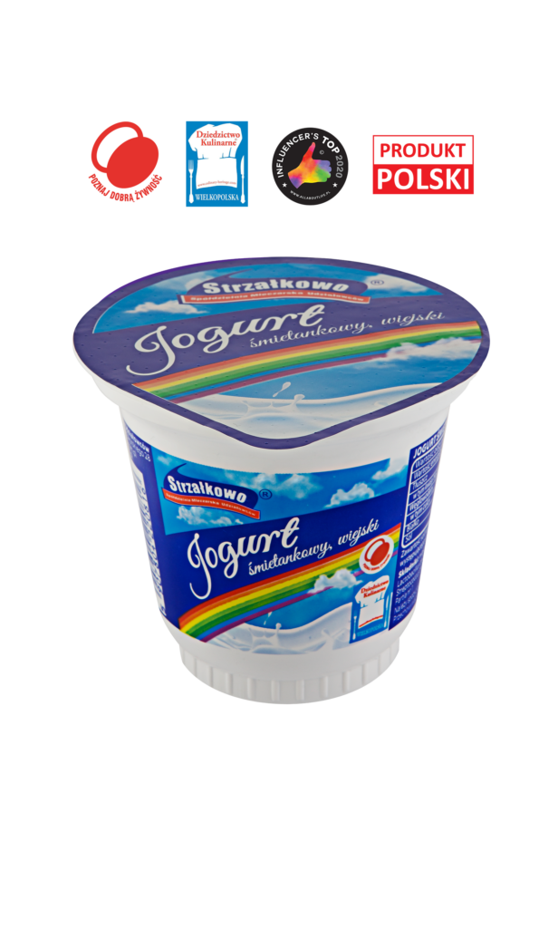 Jogurt Śmietankowy Wiejski Strzałkowo 220g