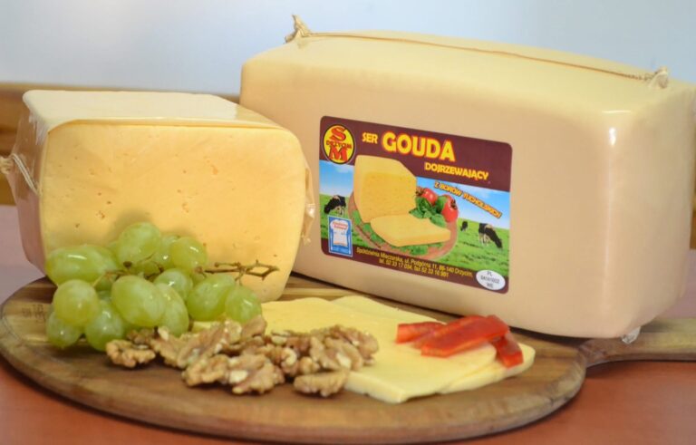 SER GOUDA z Borów Tucholskich SM DRZYCIM z odznaczeniem „DZIEDZICTWO KULINARNE’”