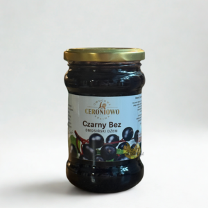 Naturalny Dżem z Czarnego Bzu 315g CERONIOWO, DMOSIŃSKI domowy, tradycyjny
