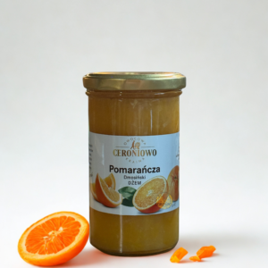 Naturalny Dżem Pomarańczowy 315g CERONIOWO, DMOSIŃSKI domowy, tradycyjny