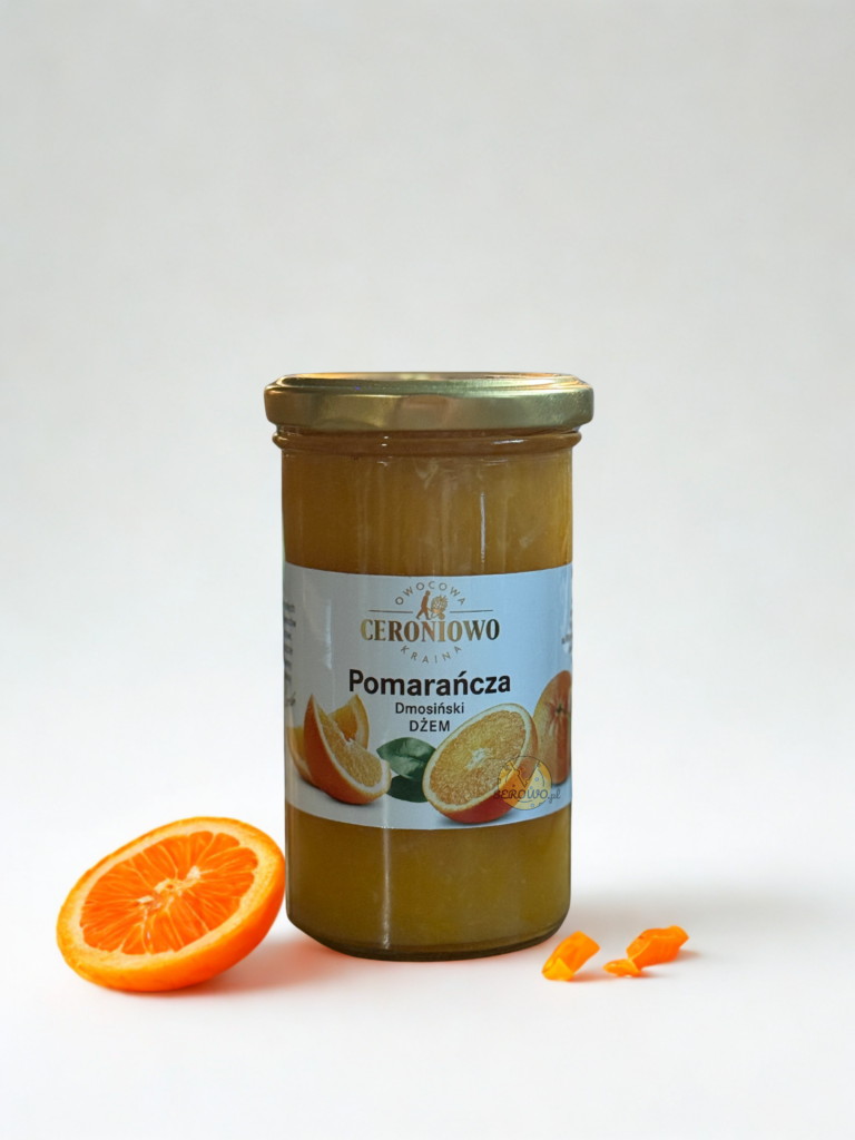 Naturalny Dżem Pomarańczowy 315g CERONIOWO, DMOSIŃSKI domowy, tradycyjny