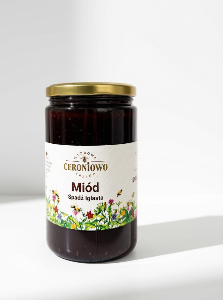 Naturalny Miód ZE SPADZI IGLASTEJ 1000G CERONIOWO 2026