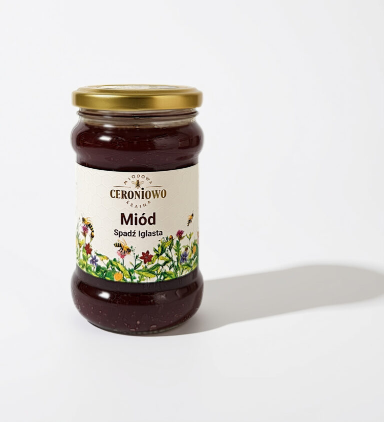 Naturalny Miód ZE SPADZI IGLASTEJ 400g CERONIOWO 2026